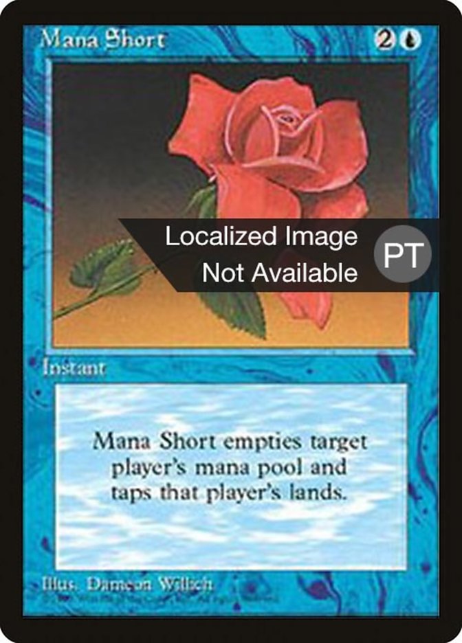 Mana Short [Fourth Edition (Foreign Black Border)] | Silver Goblin