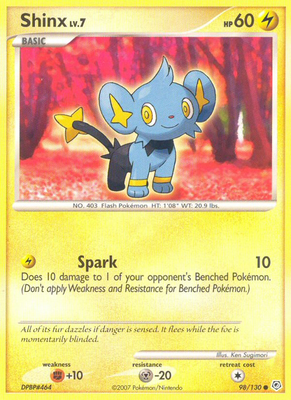 Shinx (98/130) [Diamond & Pearl: Base Set] | Silver Goblin