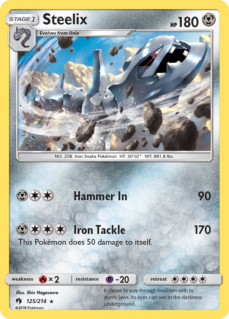 Steelix (125/214) [Sun & Moon: Lost Thunder] | Silver Goblin