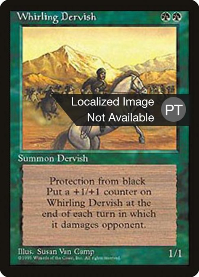 Whirling Dervish [Fourth Edition (Foreign Black Border)] | Silver Goblin