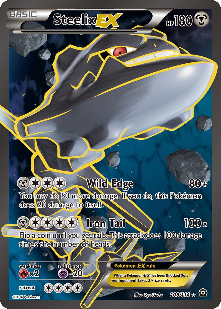 Steelix EX (108/114) [XY: Steam Siege] | Silver Goblin