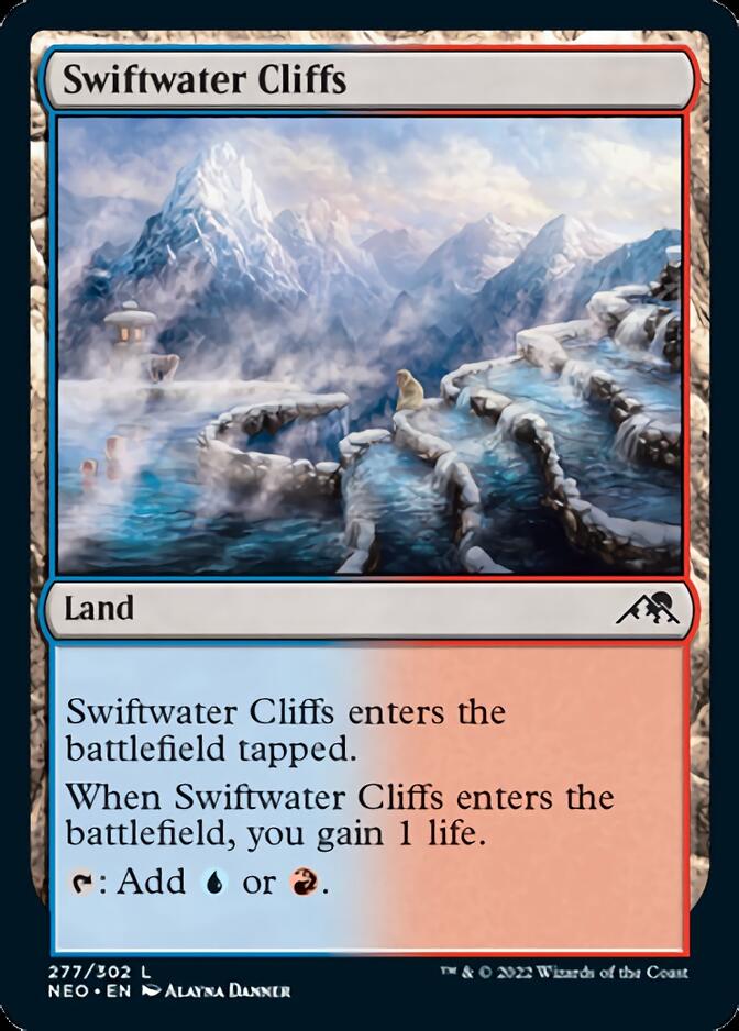 Swiftwater Cliffs [Kamigawa: Neon Dynasty] | Silver Goblin