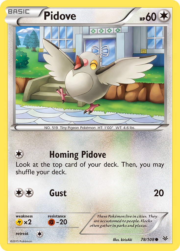 Pidove (78/108) [XY: Roaring Skies] | Silver Goblin