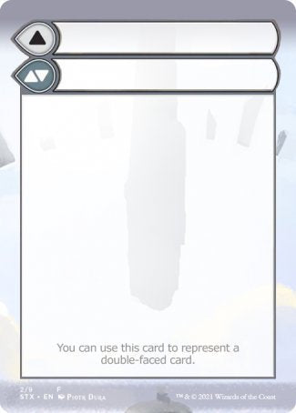 Helper Card (2/9) [Strixhaven: School of Mages Tokens] | Silver Goblin