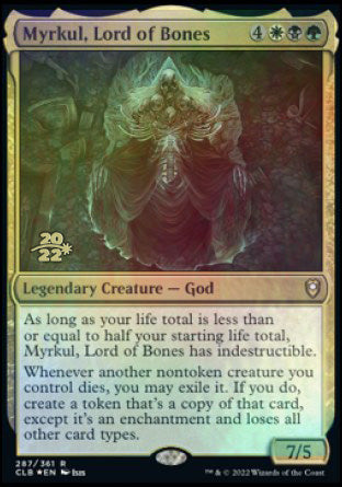 Myrkul, Lord of Bones [Commander Legends: Battle for Baldur's Gate Prerelease Promos] | Silver Goblin