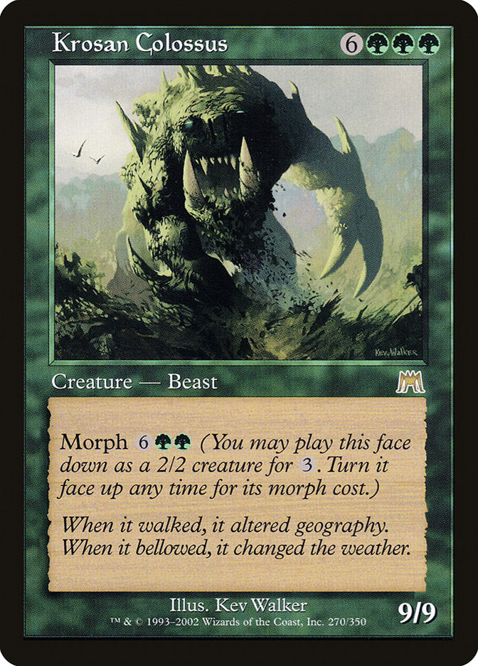 Krosan Colossus [Onslaught] | Silver Goblin