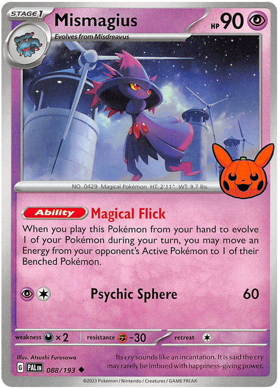 Mismagius (088/193) [Trick or Trade 2023] | Silver Goblin