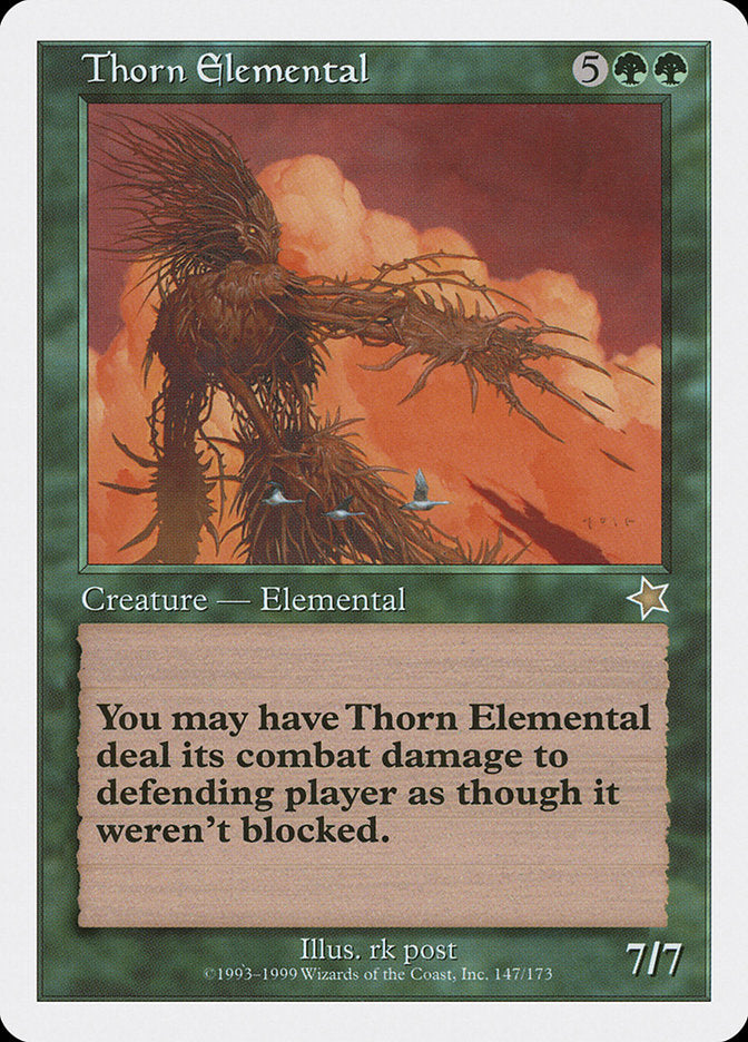 Thorn Elemental [Starter 1999] | Silver Goblin