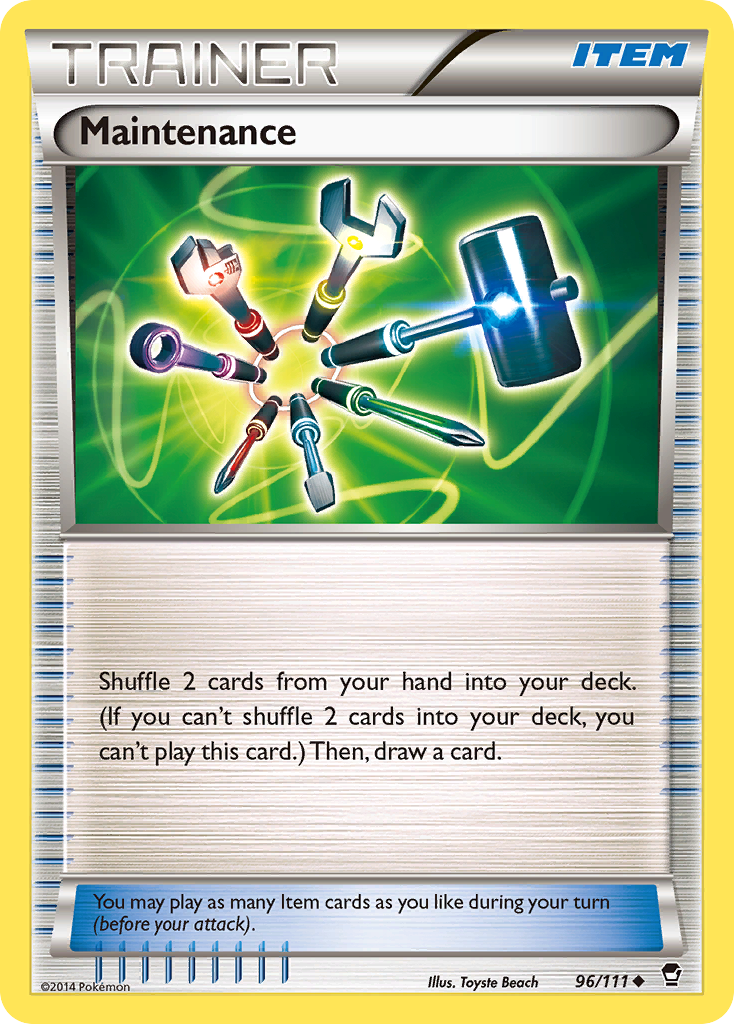 Maintenance (96/111) [XY: Furious Fists] | Silver Goblin