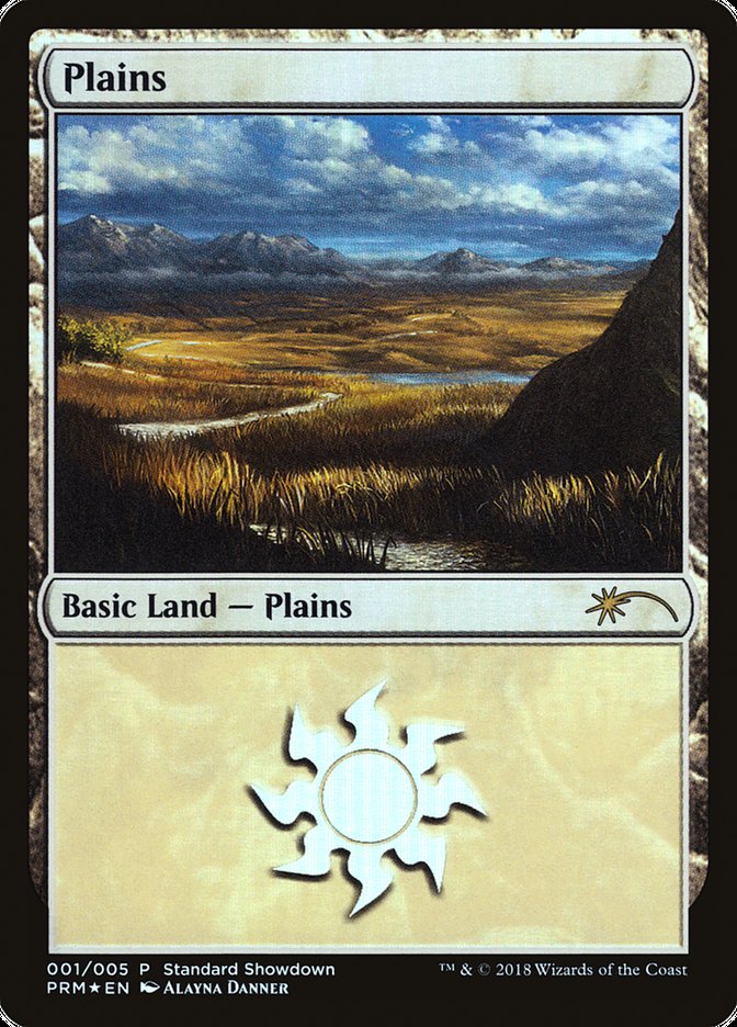 Plains (1) [Magic 2019 Standard Showdown] | Silver Goblin