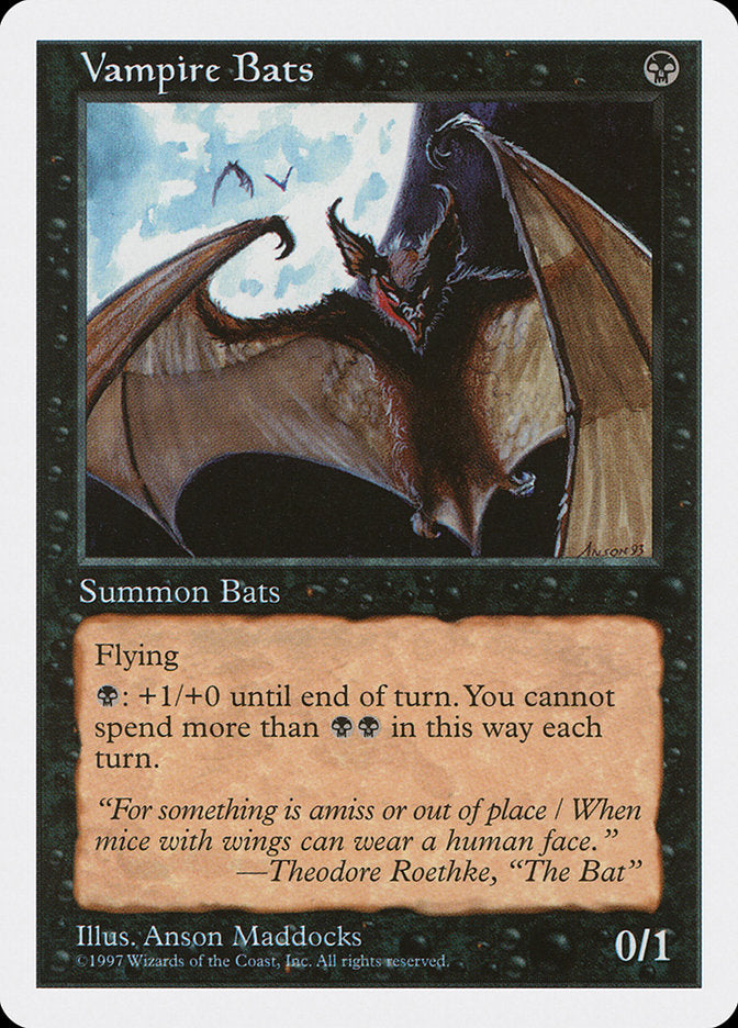 Vampire Bats [Fifth Edition] | Silver Goblin