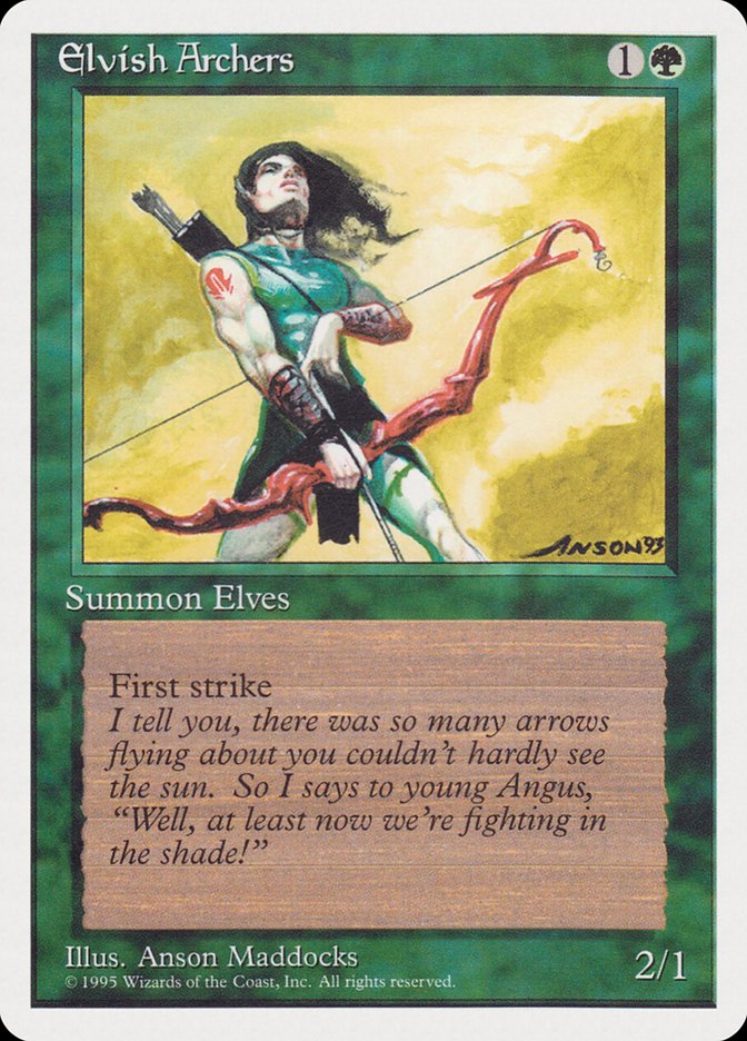 Elvish Archers [Rivals Quick Start Set] | Silver Goblin