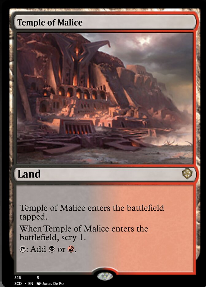 Temple of Malice [Starter Commander Decks] | Silver Goblin