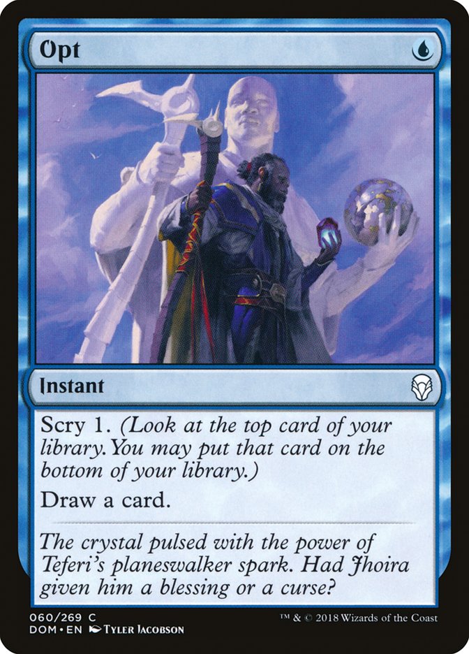 Opt [Dominaria] | Silver Goblin