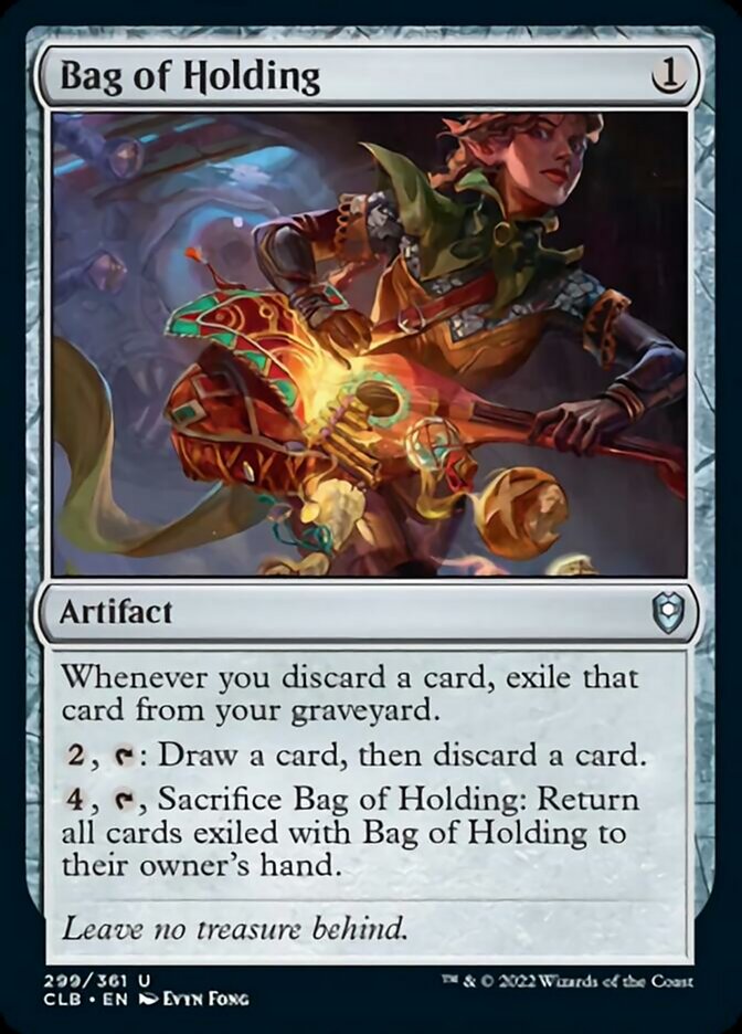 Bag of Holding [Commander Legends: Battle for Baldur's Gate] | Silver Goblin