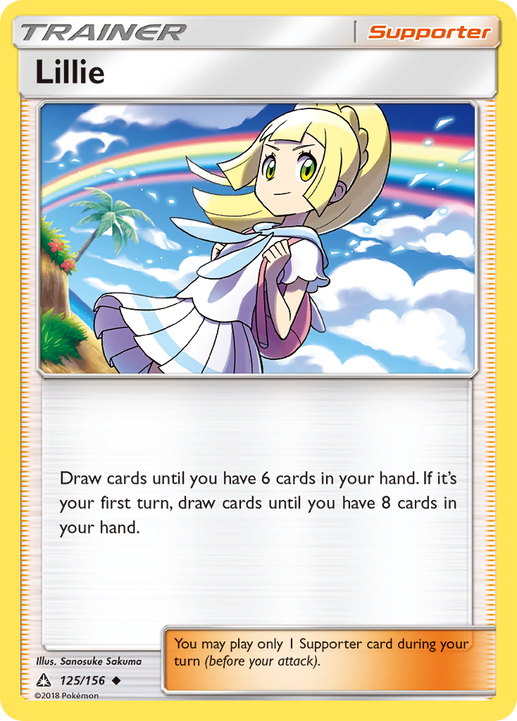 Lillie (125/156) [Sun & Moon: Ultra Prism] | Silver Goblin