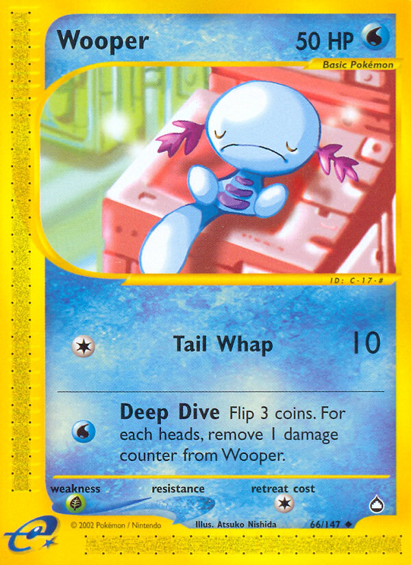 Wooper (66/147) [Aquapolis] | Silver Goblin