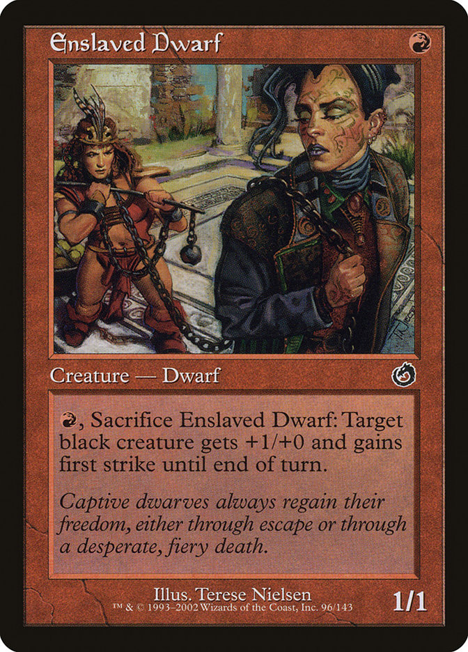 Enslaved Dwarf [Torment] | Silver Goblin