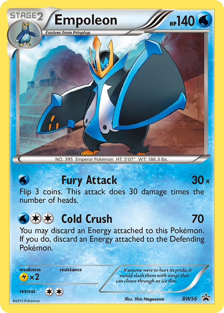 Empoleon (BW56) [Black & White: Black Star Promos] | Silver Goblin