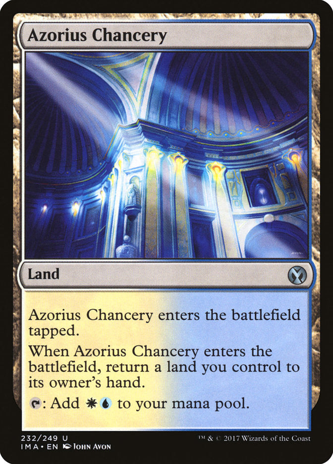 Azorius Chancery [Iconic Masters] | Silver Goblin