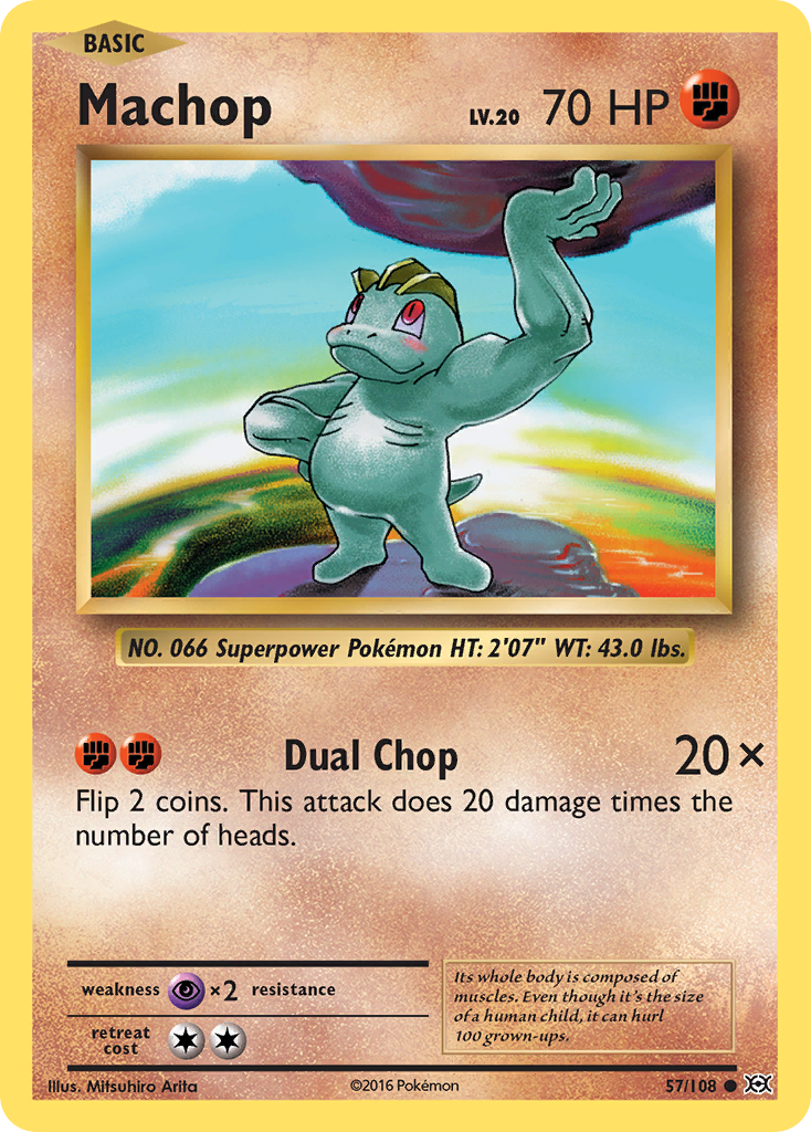 Machop (57/108) [XY: Evolutions] | Silver Goblin