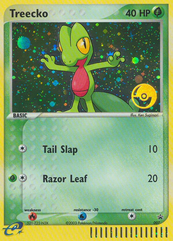 Treecko (007) [Nintendo: Black Star Promos] | Silver Goblin