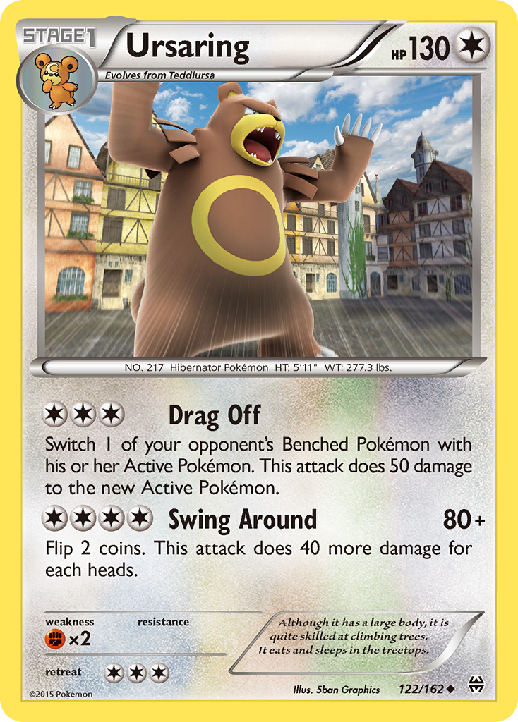 Ursaring (122/162) [XY: BREAKthrough] | Silver Goblin