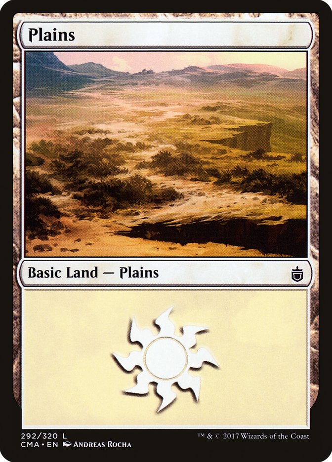 Plains (292) [Commander Anthology] | Silver Goblin