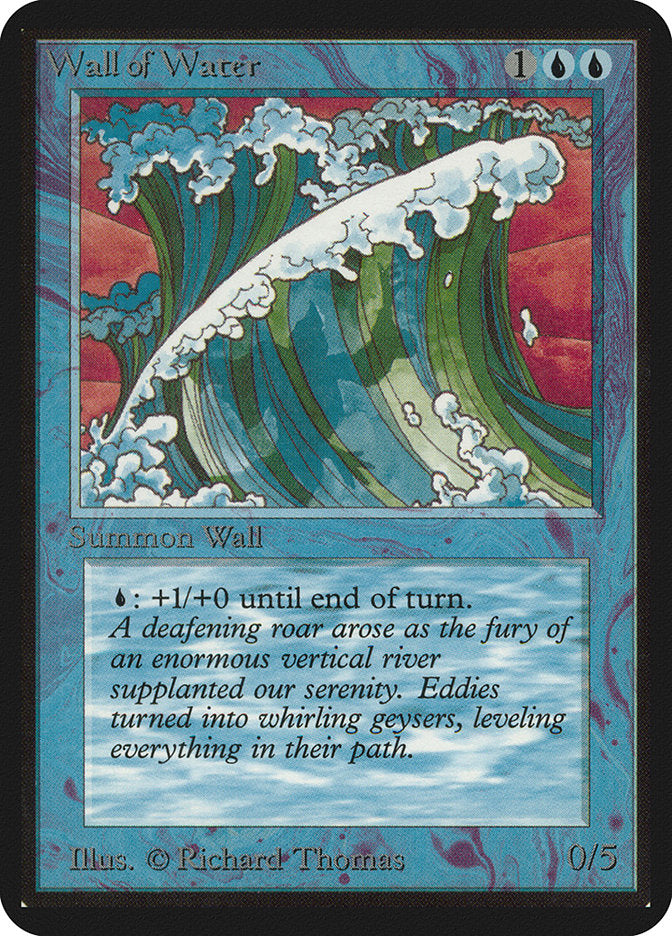 Wall of Water [Alpha Edition] | Silver Goblin