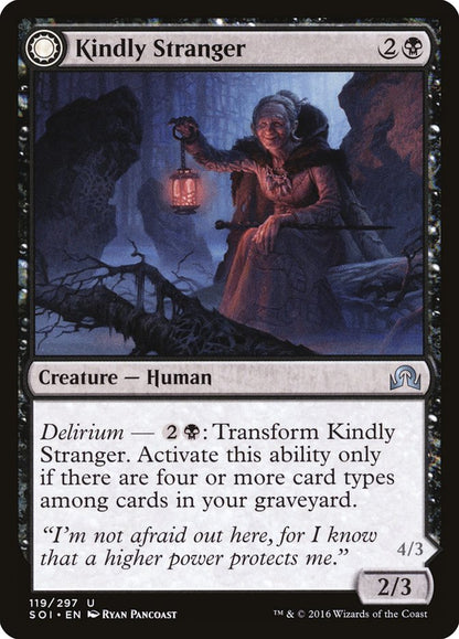 Kindly Stranger // Demon-Possessed Witch (119) - Shadows over Innistrad