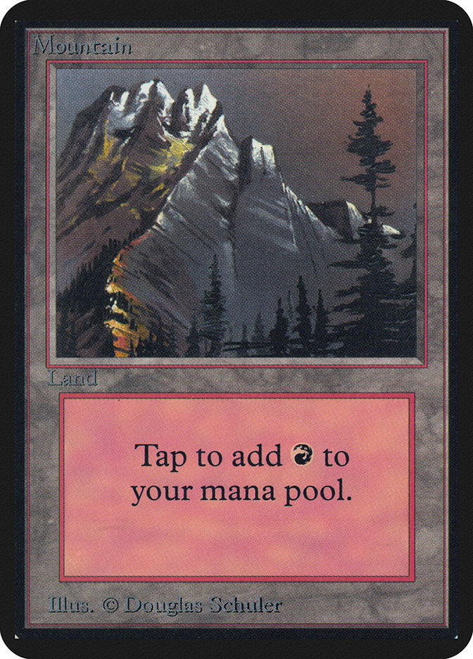 Mountain (292) [Alpha Edition] | Silver Goblin