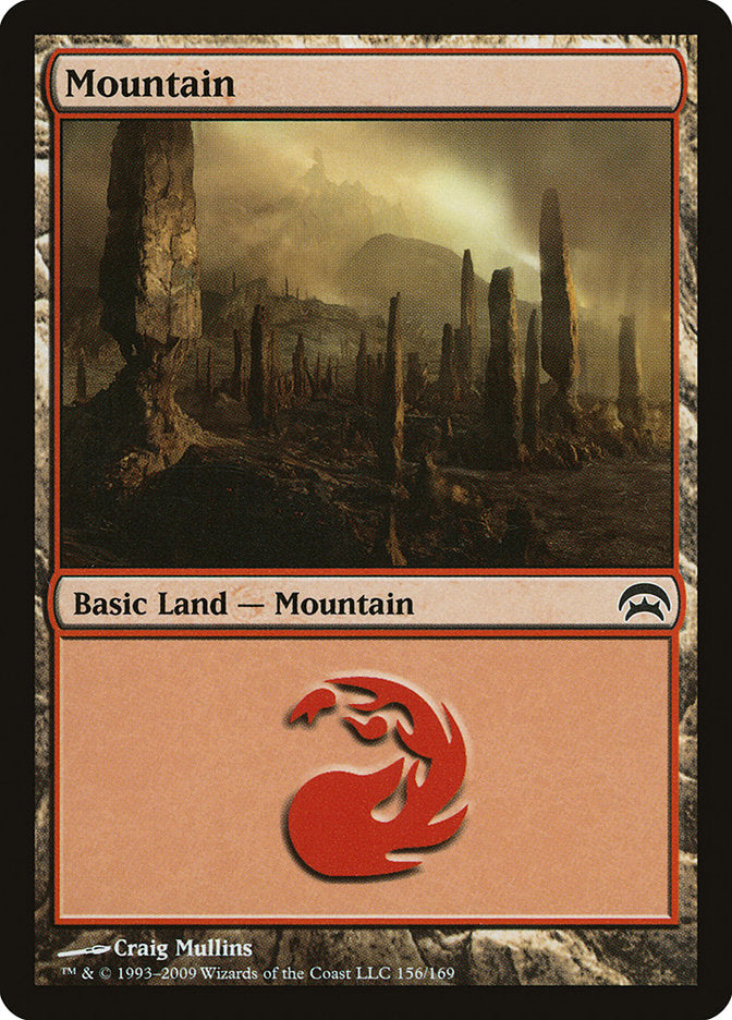 Mountain (156) [Planechase] | Silver Goblin