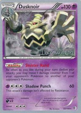 Dusknoir (63/149) (American Gothic - Ian Whiton) [World Championships 2013] | Silver Goblin