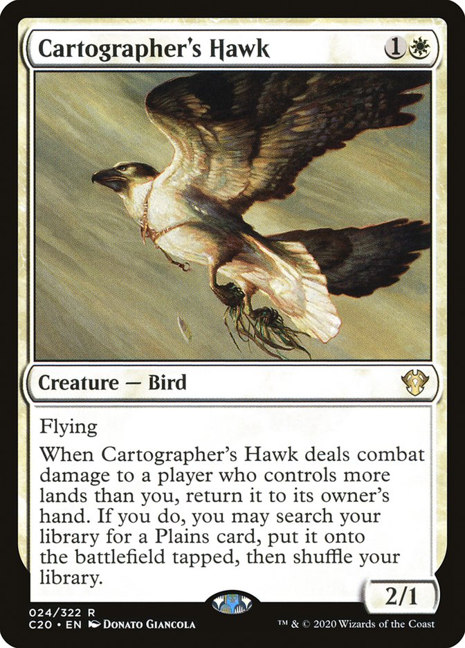 Cartographer's Hawk [Commander 2020] | Silver Goblin
