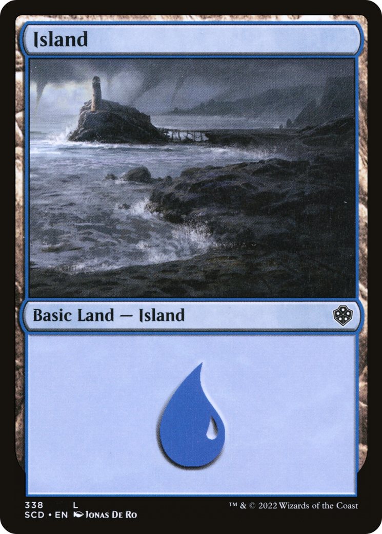 Island (338) [Starter Commander Decks] | Silver Goblin