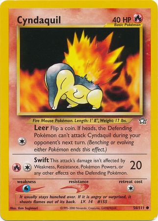 Cyndaquil (56/111) [Neo Genesis Unlimited] | Silver Goblin