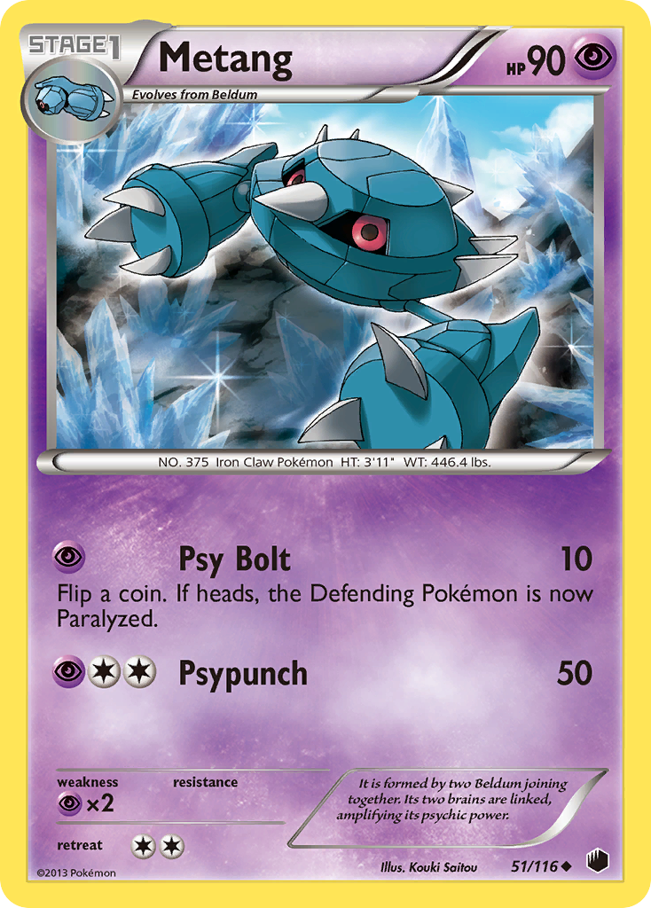 Metang (51/116) [Black & White: Plasma Freeze] | Silver Goblin