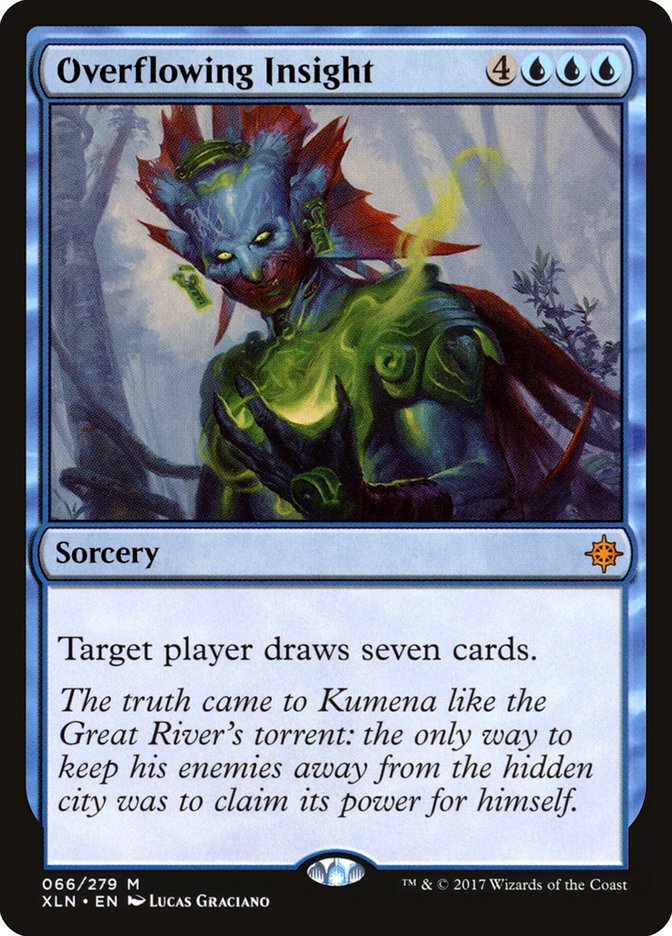 Overflowing Insight [Ixalan] | Silver Goblin