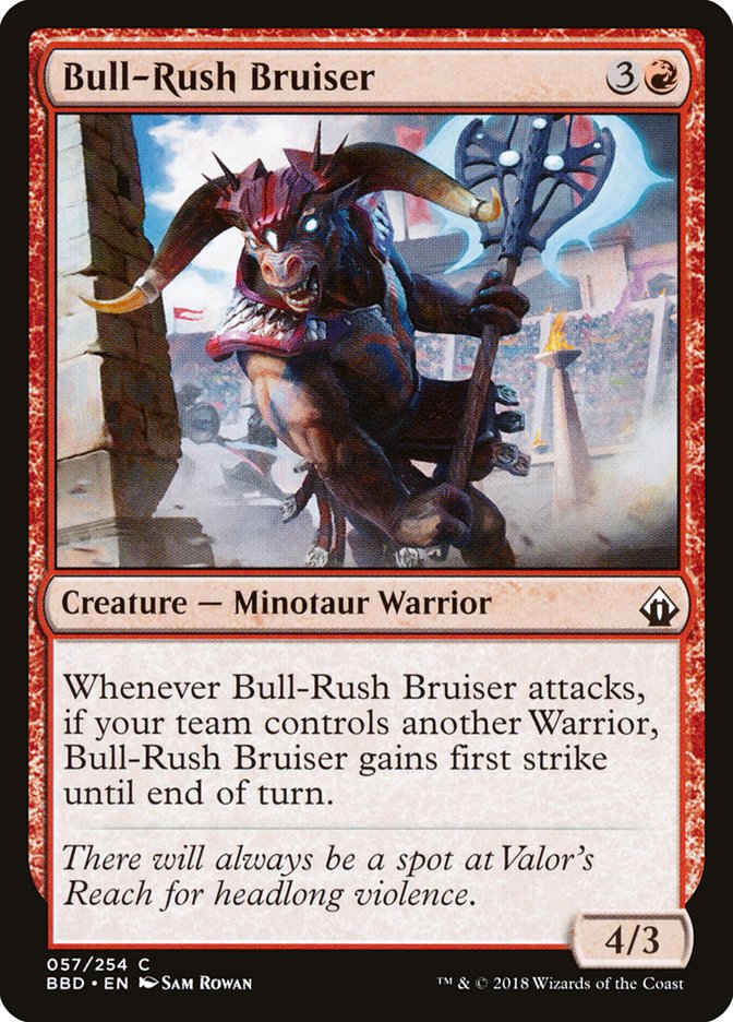 Bull-Rush Bruiser [Battlebond] | Silver Goblin