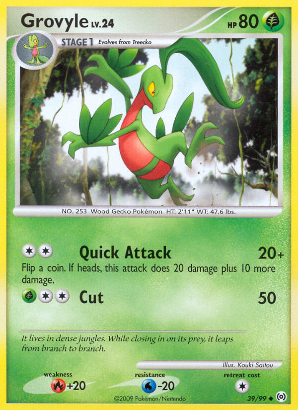 Grovyle (39/99) [Platinum: Arceus] | Silver Goblin