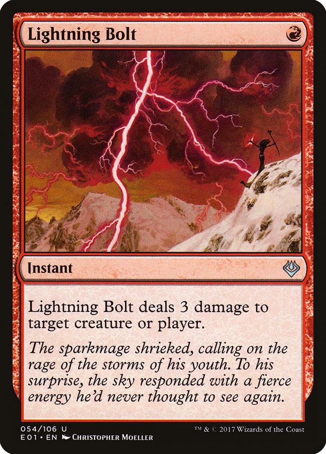 Lightning Bolt [Archenemy: Nicol Bolas] | Silver Goblin