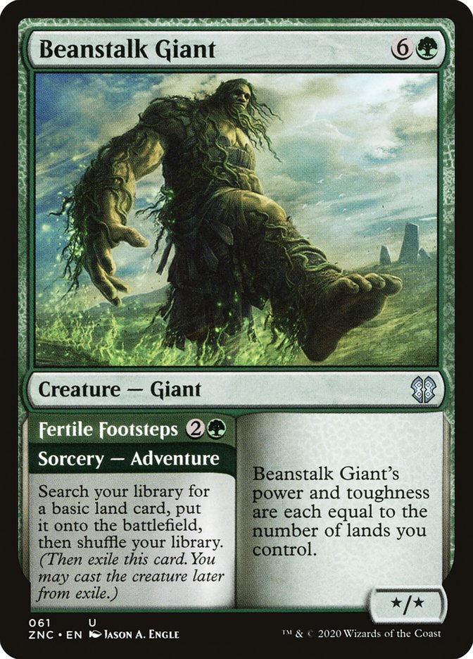 Beanstalk Giant [Zendikar Rising Commander] | Silver Goblin