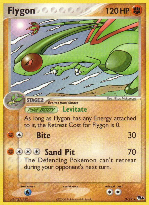 Flygon (3/17) [POP Series 4] | Silver Goblin