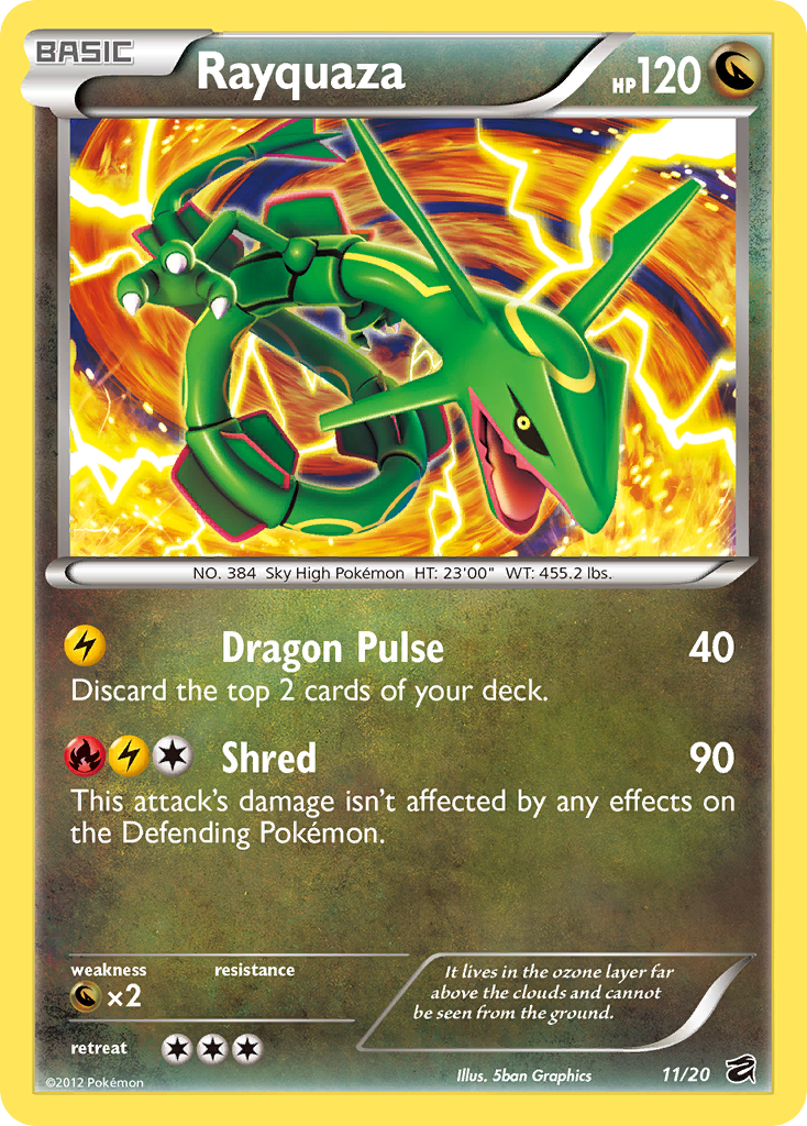 Rayquaza (11/20) [Black & White: Dragon Vault] | Silver Goblin