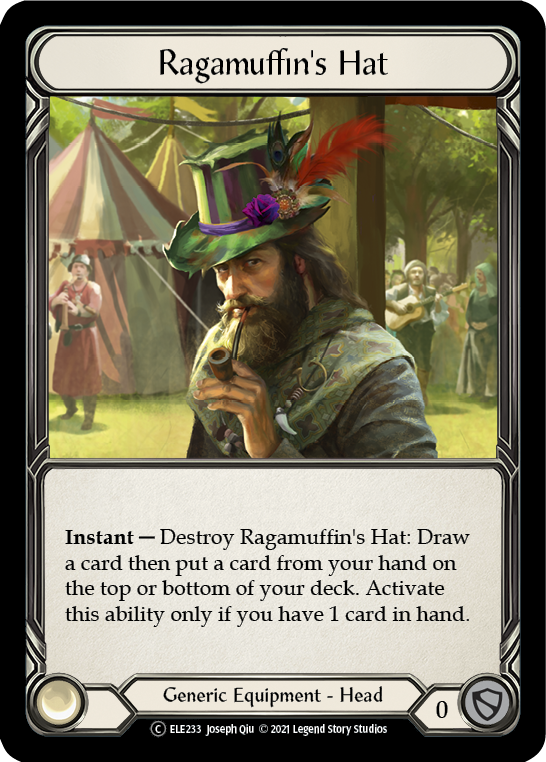 Ragamuffin's Hat [U-ELE233] (Tales of Aria Unlimited)  Unlimited Normal | Silver Goblin