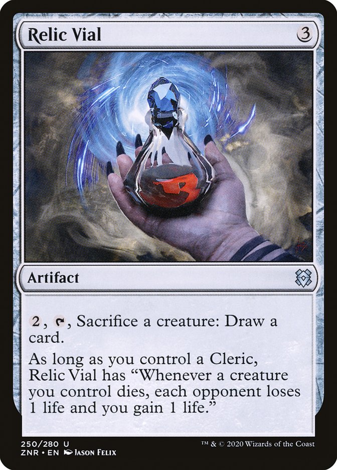 Relic Vial [Zendikar Rising] | Silver Goblin