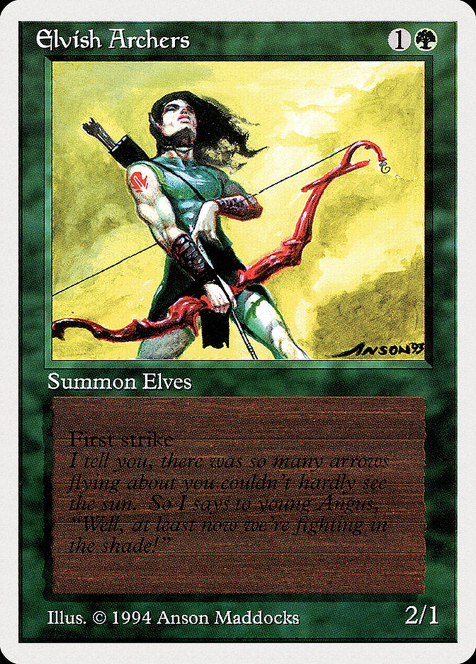 Elvish Archers [Summer Magic / Edgar] | Silver Goblin