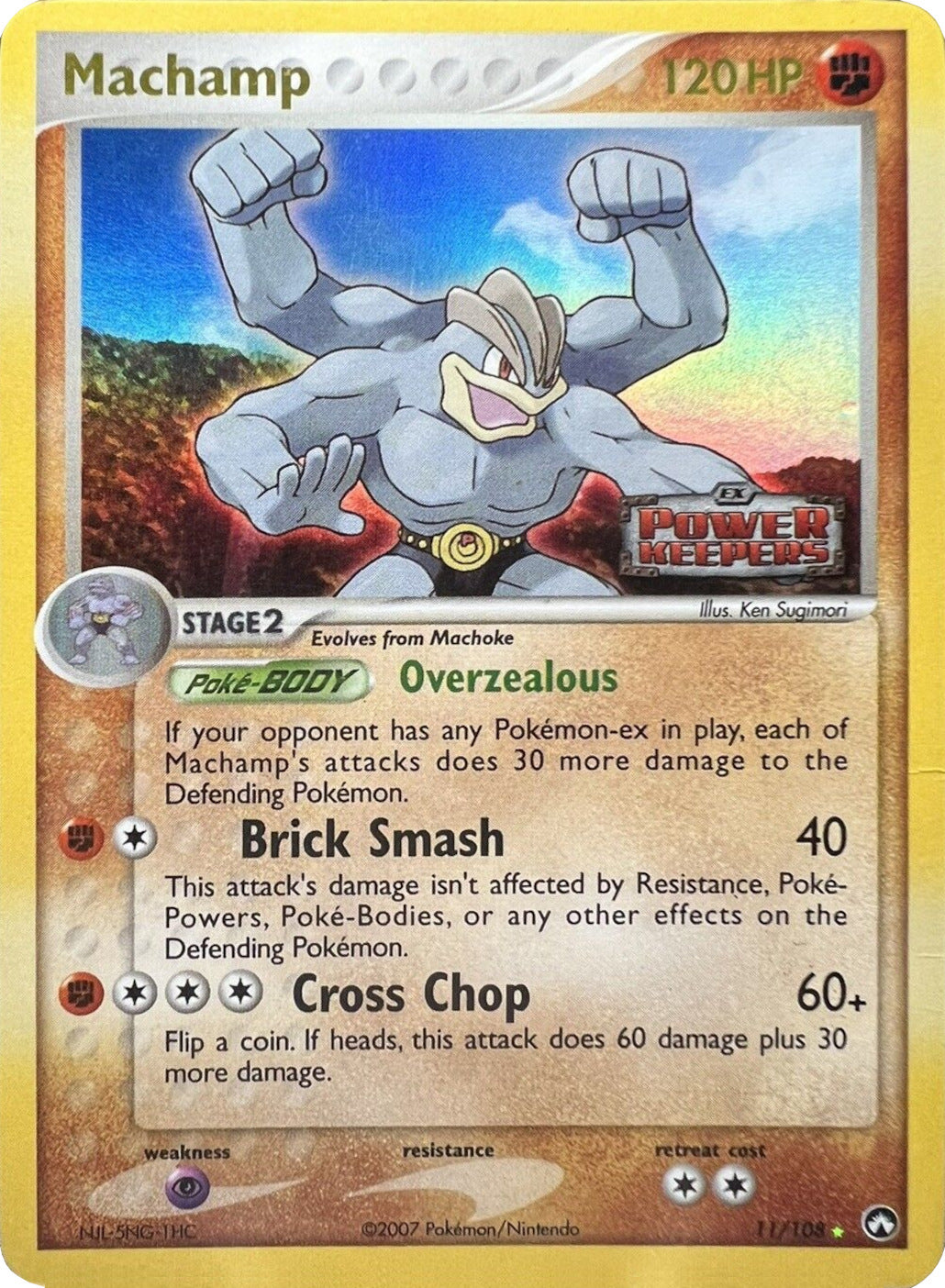 Machamp (11/108) (Stamped) [EX: Power Keepers] | Silver Goblin