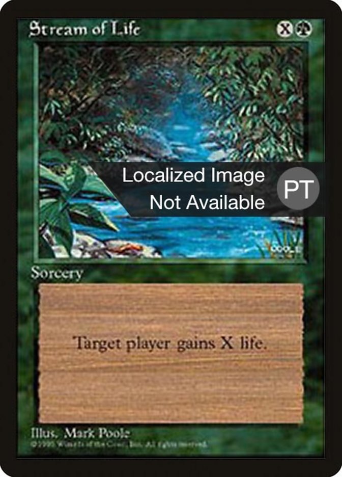 Stream of Life [Fourth Edition (Foreign Black Border)] | Silver Goblin