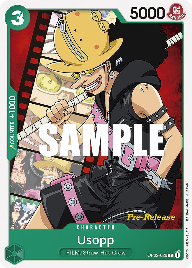 Usopp [Paramount War Pre-Release Cards] | Silver Goblin